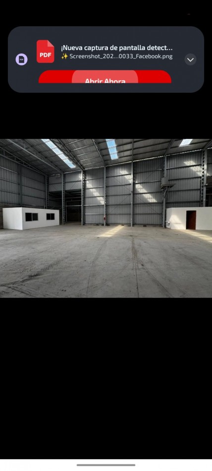 Galpon Alquiler nuevo! 1200m² cubiertos
