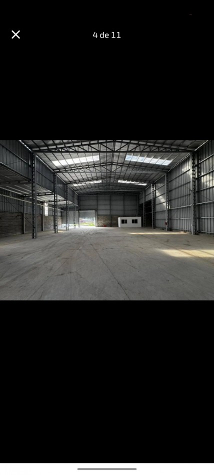 Galpon Alquiler nuevo! 1200m² cubiertos