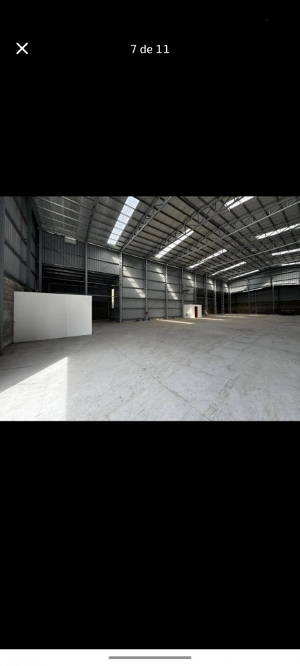 Galpon Alquiler nuevo! 1200m² cubiertos