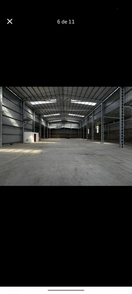 Galpon Alquiler nuevo! 1200m² cubiertos