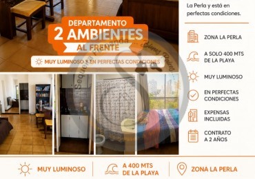 Departamento 2 amb luminoso al frente